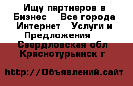 Ищу партнеров в Бизнес  - Все города Интернет » Услуги и Предложения   . Свердловская обл.,Краснотурьинск г.